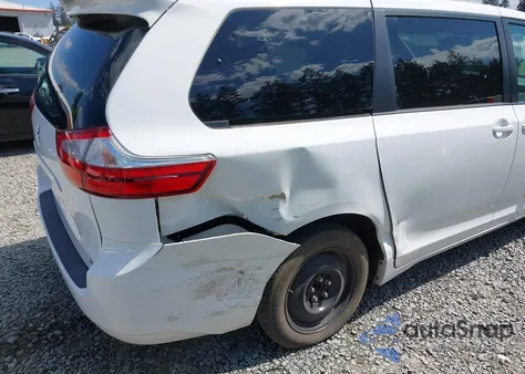 2015 Toyota Sienna Le 8 Passenger from USA, damaged, VIN 5TDKK3DC5FS636766